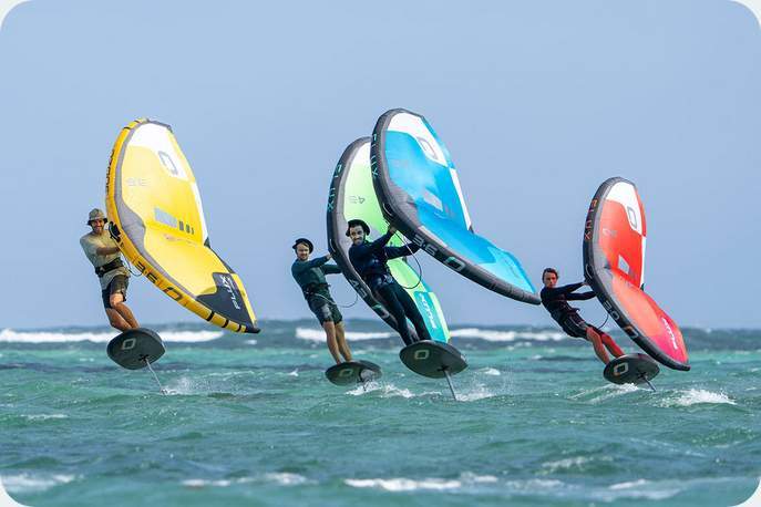 Cours de wingfoil Quiberon