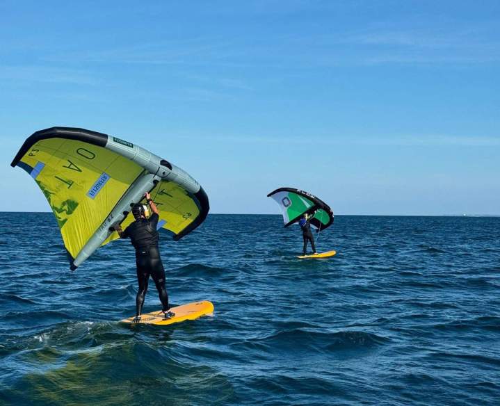 Cours de wingfoil Quiberon