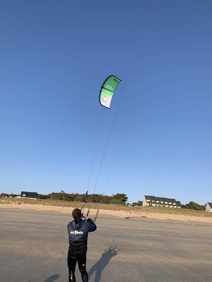 Cours de kitesurf Quiberon