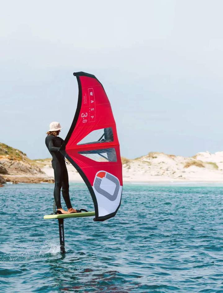 Cours de wingfoil Quiberon
